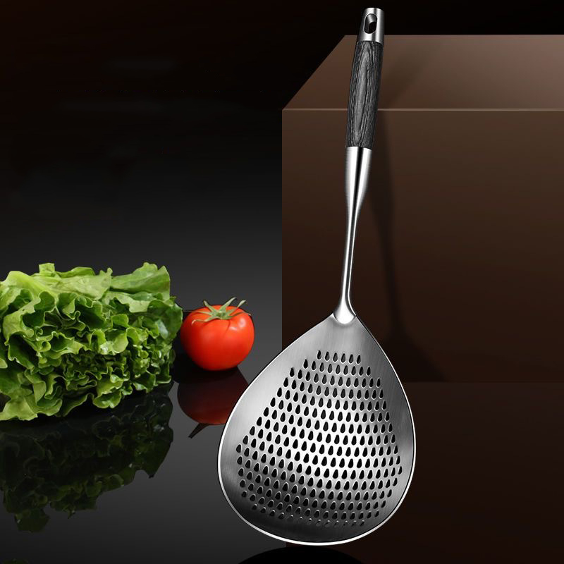 Home Cooking In French - Stainless Steel Large Colander Fine Holes