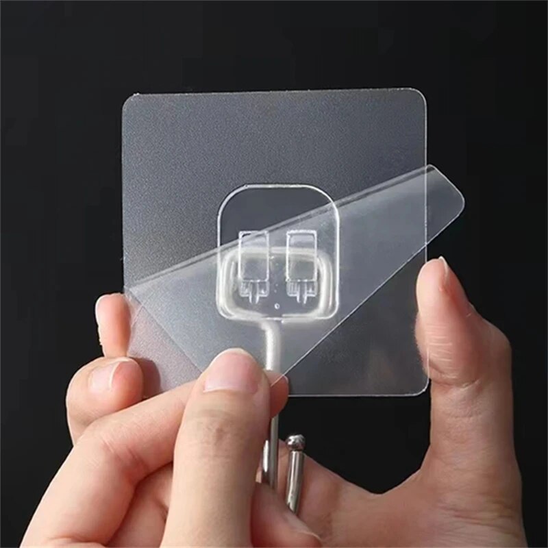 Home Cooking Delivery - Big Size Hook Self-Adhesive PVC Stainless