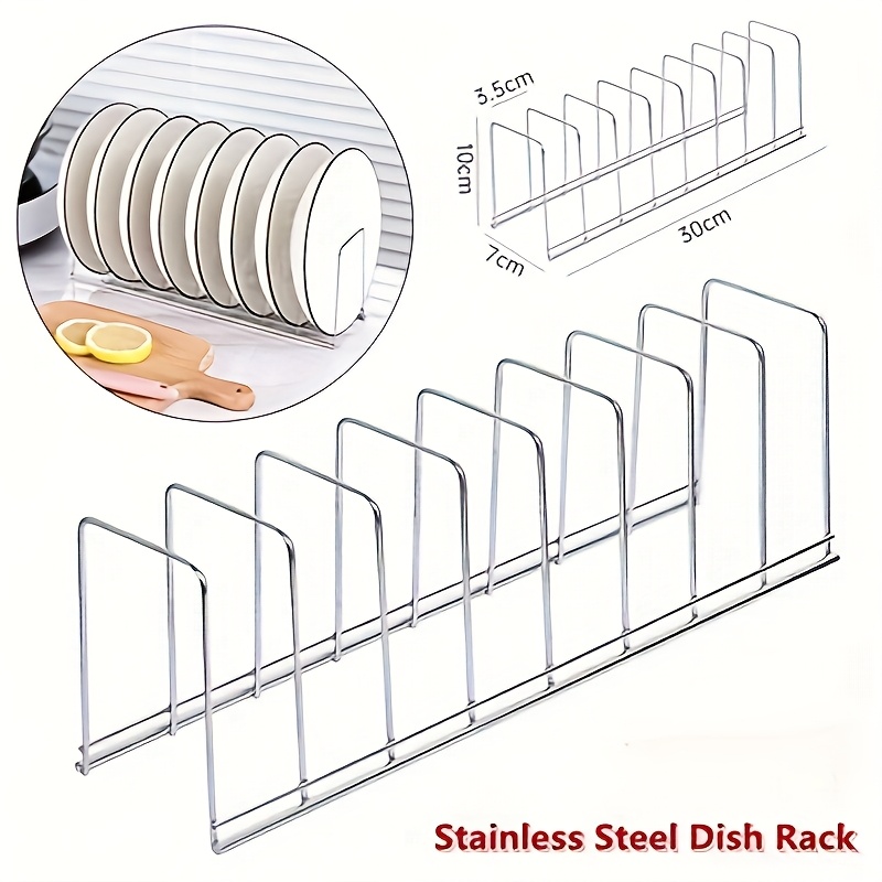 Home Cooking Delivery - 1pc Stainless Steel Kitchen Dish Rack,