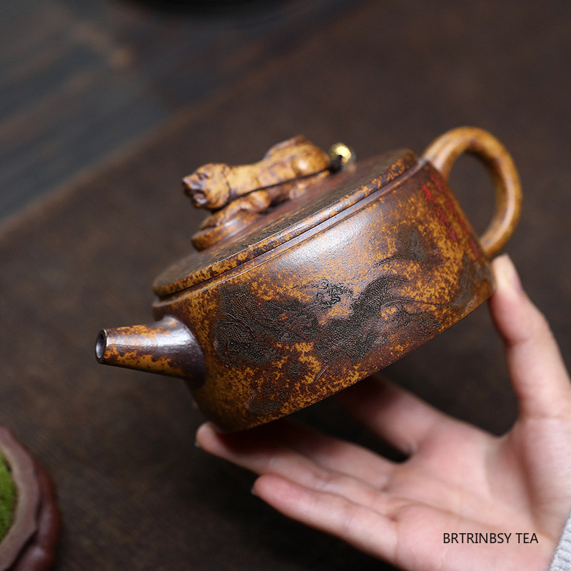 Tagine Clay Pot - Chinese Yixing Purple Clay Teapot Handmade