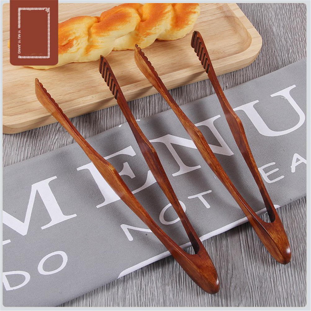 Home Cooking Delivery - 1Pc Bamboo Cooking Kitchen Tongs Food
