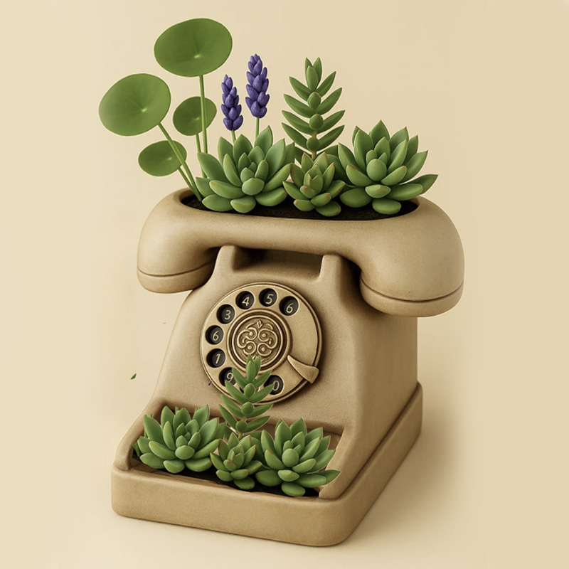 3D Vintage Rotary Telephone Su - Tagine Clay Pot review and price