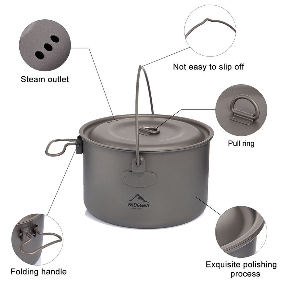 Widesea Camping Tableware Tita - Paella Pan Steel review and price