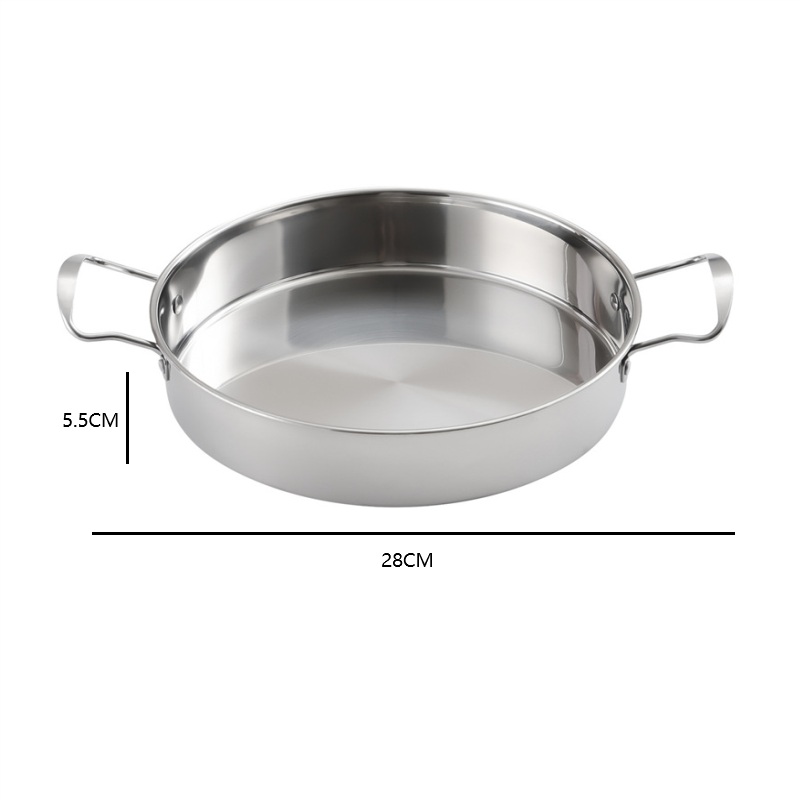 Paella Pan with Double Ears St - Paella Pan Steel review and price