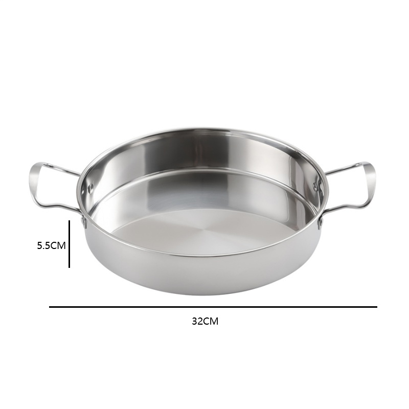 Paella Pan with Double Ears St - Paella Pan Steel review and price