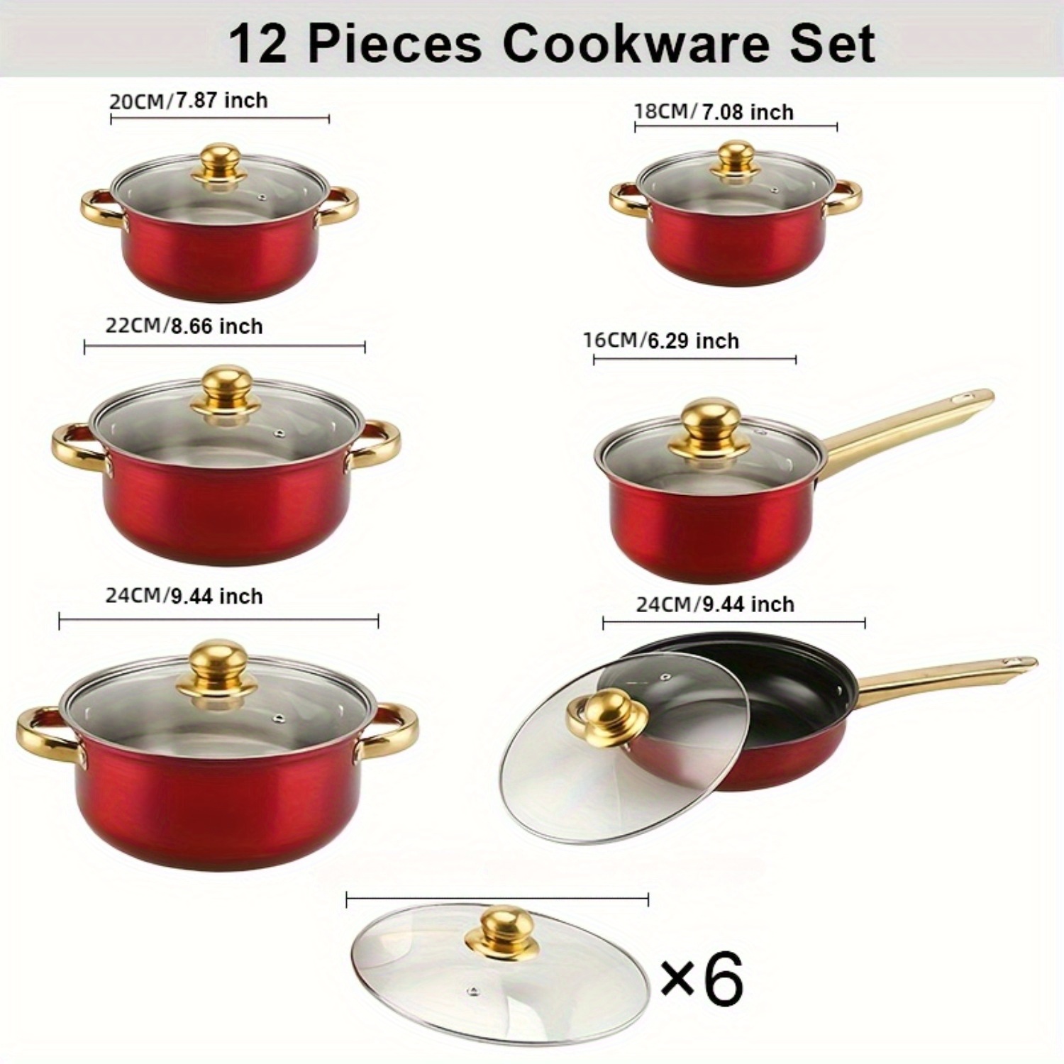 12pcs Stainless Steel Kitchenw - Paella Pan Steel review and price