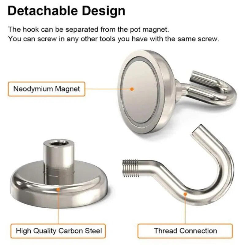 10PCS Strong Magnet Hooks Mult - Home Cooking Delivery review and price