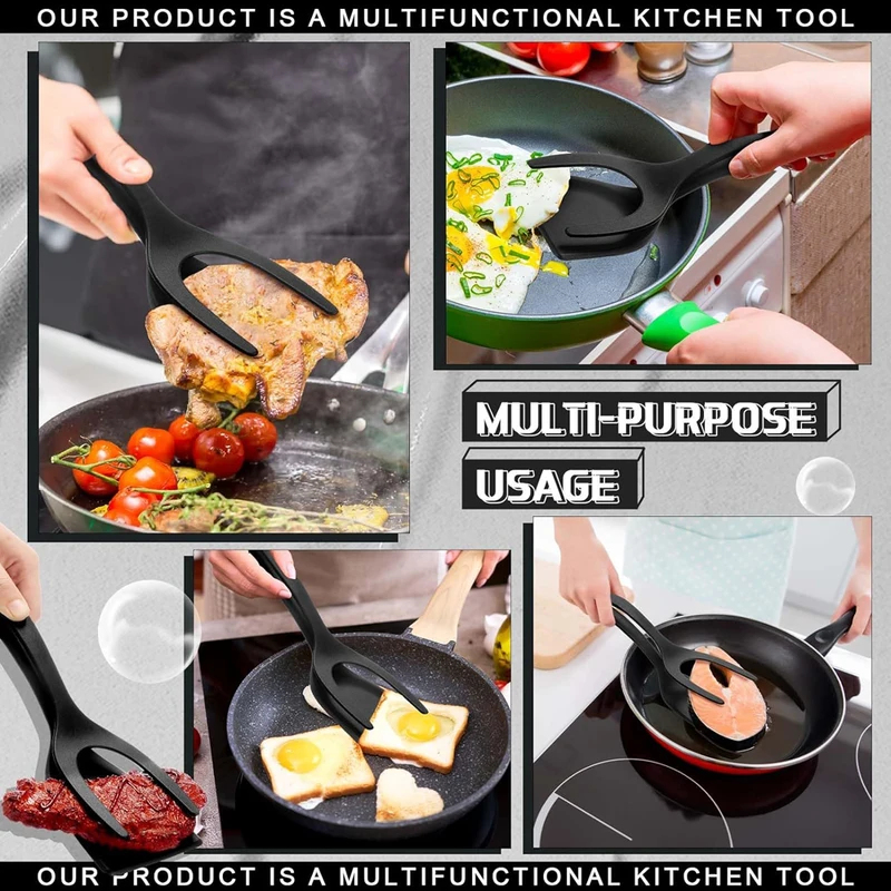 2 in 1 Grip Flip Spatula Clamp - Home Cooking In French review and price