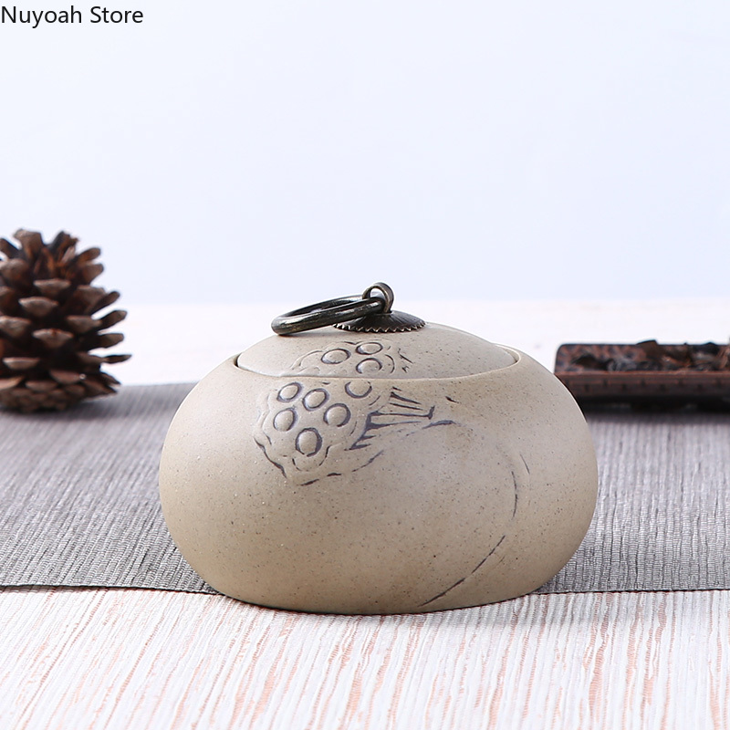 Tea Caddy Ceramic Purple Clay  - Tagine Clay Pot review and price