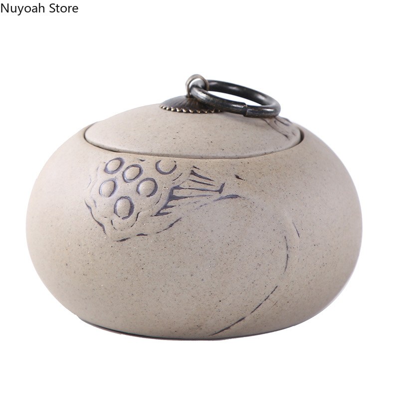 Tea Caddy Ceramic Purple Clay  - Tagine Clay Pot review and price