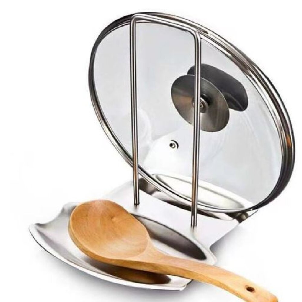 Stainless Steel Pot Lid Holder - Home Cooking Delivery review and price