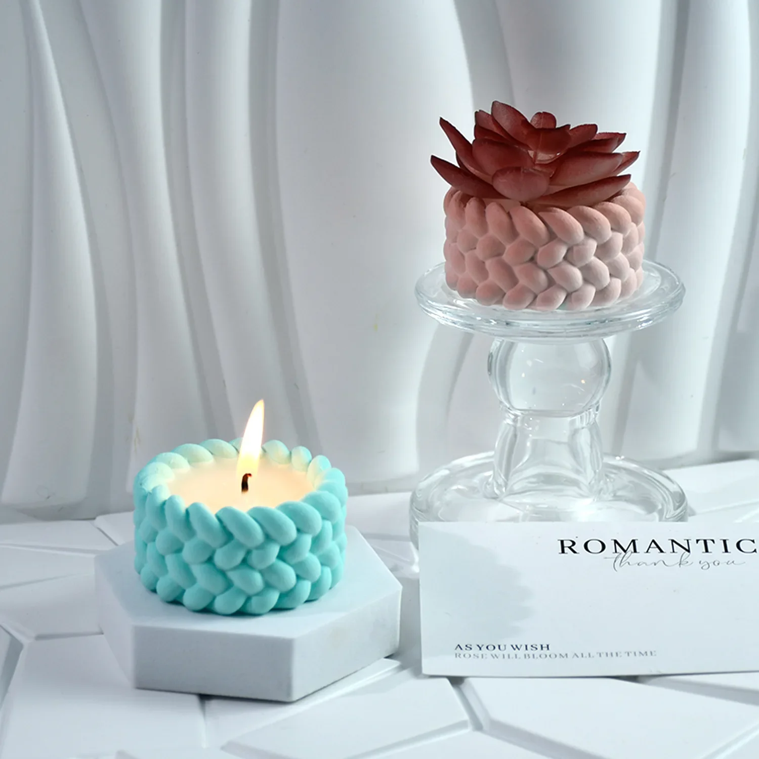 Hemp Rope Candle Cup Silicone  - Tagine Clay Pot review and price