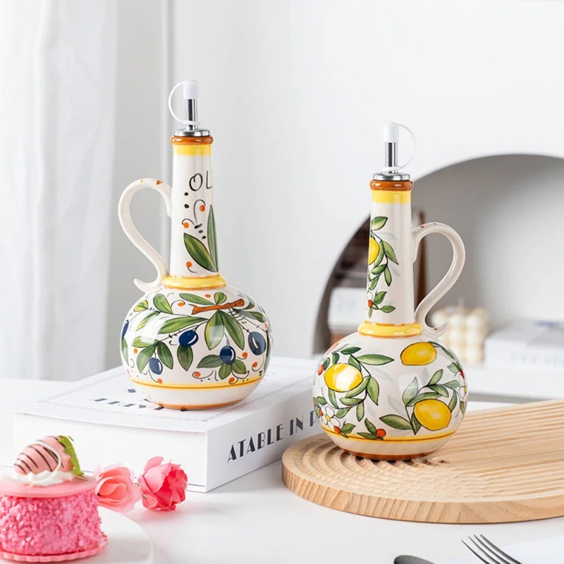 Ceramic Oil Bottle Soy Sauce B - Home Cooking Delivery review and price