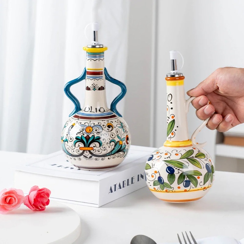 Ceramic Oil Bottle Soy Sauce B - Home Cooking Delivery review and price